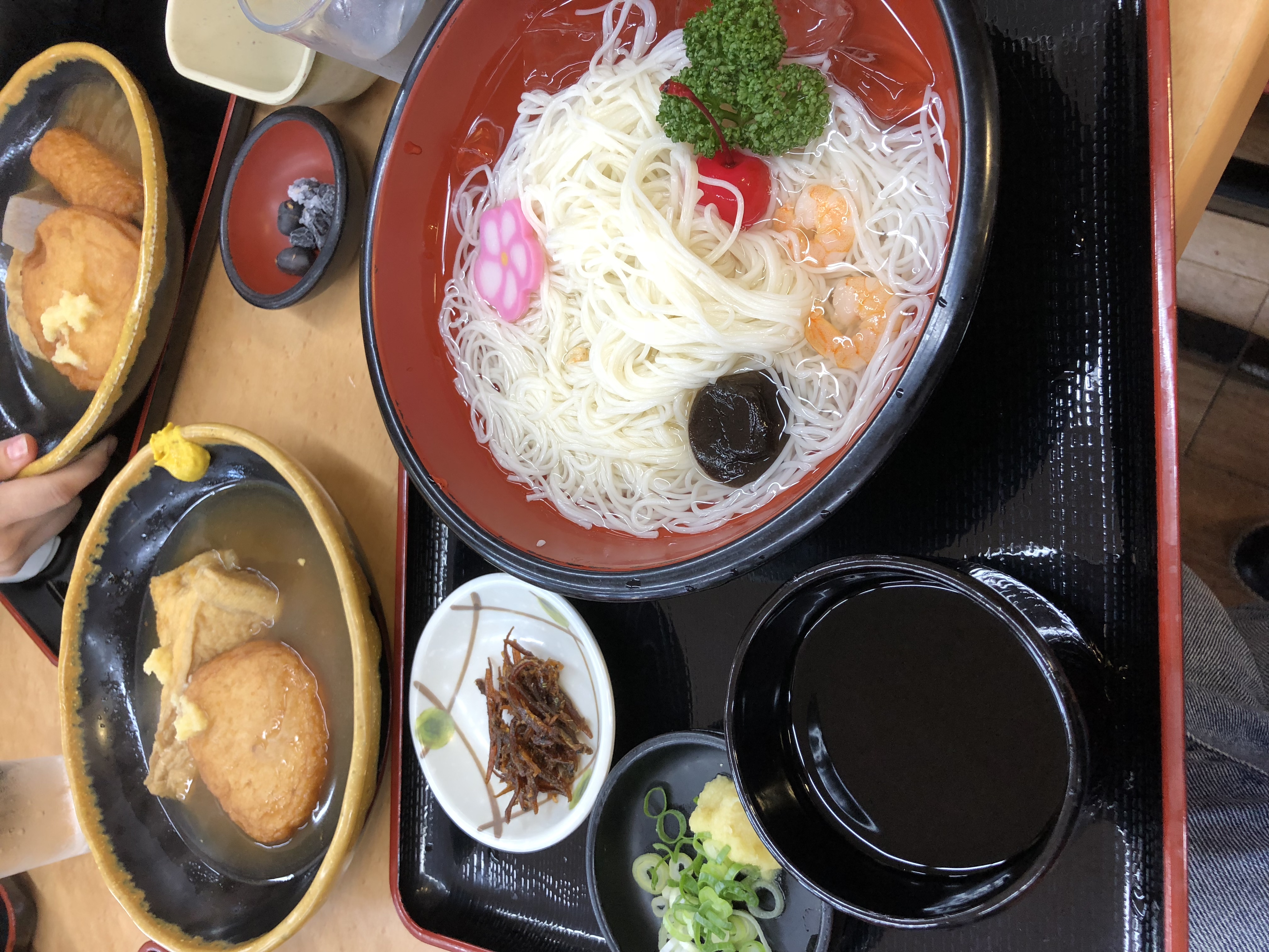 大好物のそうめん