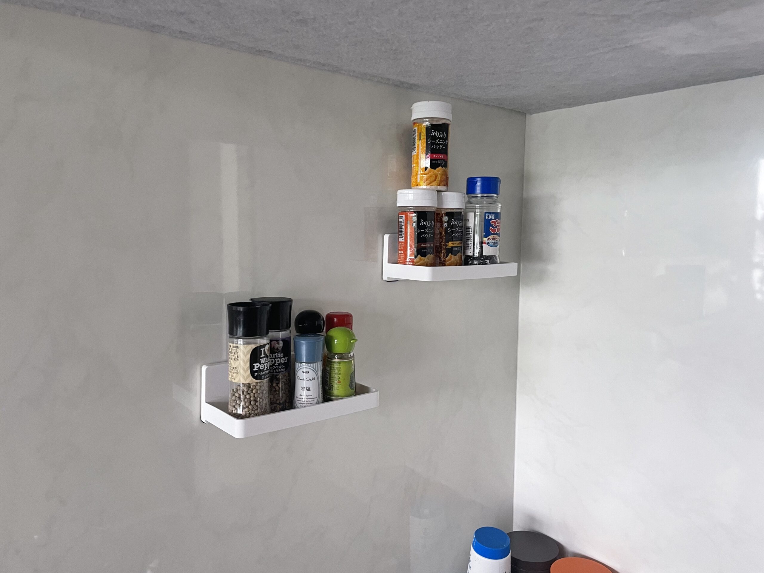 キッチンの調味料ラックをDIY